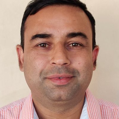 Portrait of Dr Bhaskar Choudhury